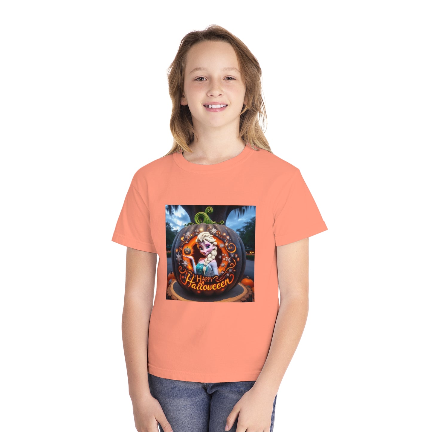 Happy Halloween Elsa tee