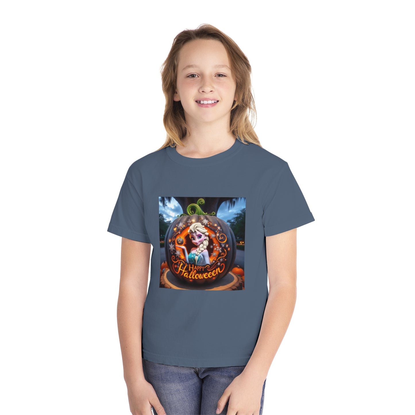 Happy Halloween Elsa tee