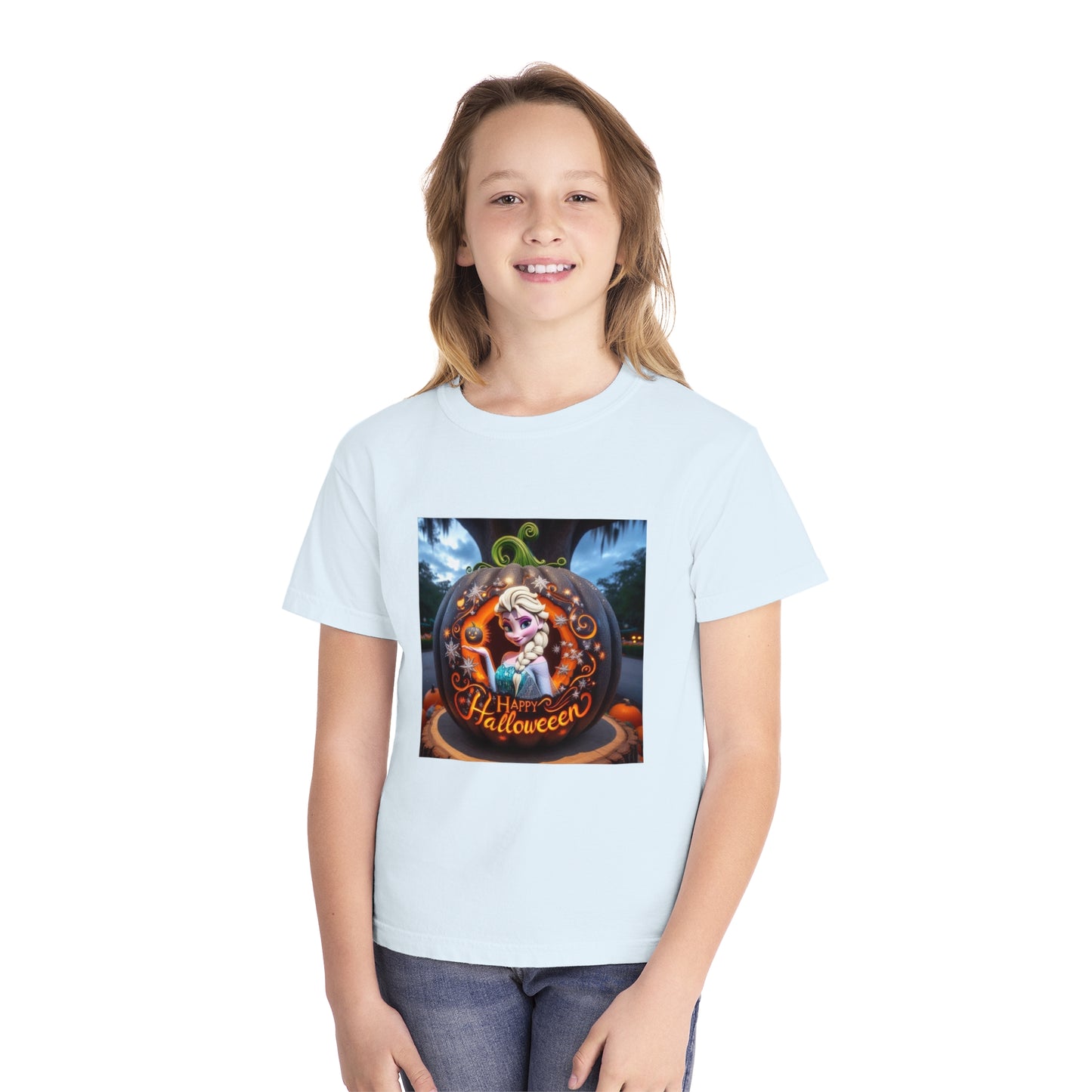 Happy Halloween Elsa tee