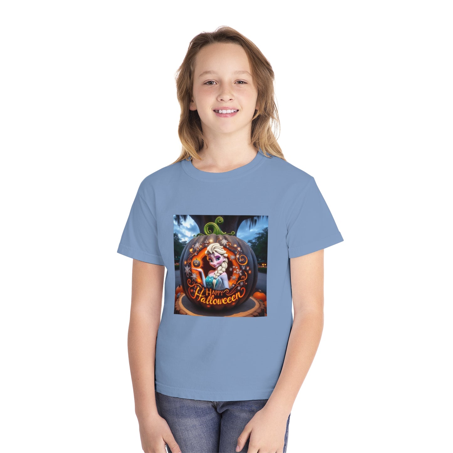 Happy Halloween Elsa tee