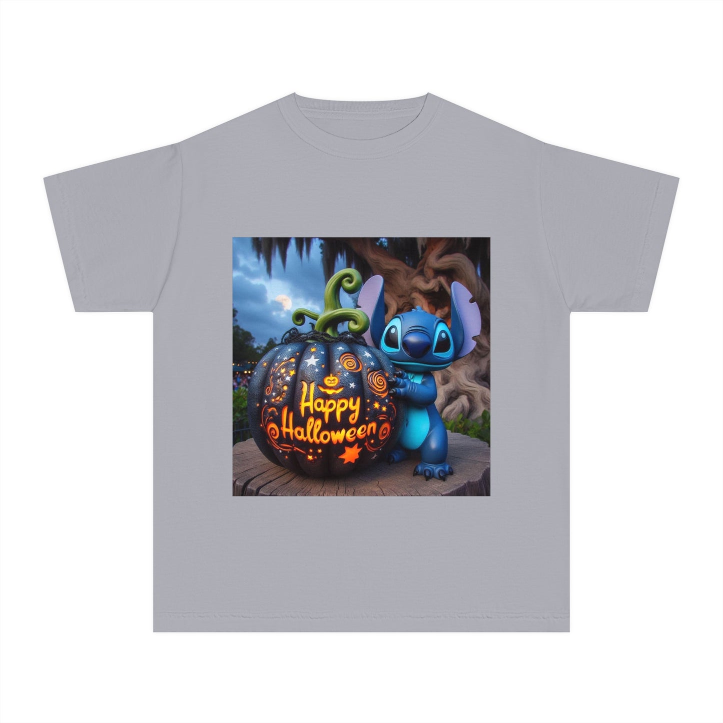 Happy Halloween Stitch tee