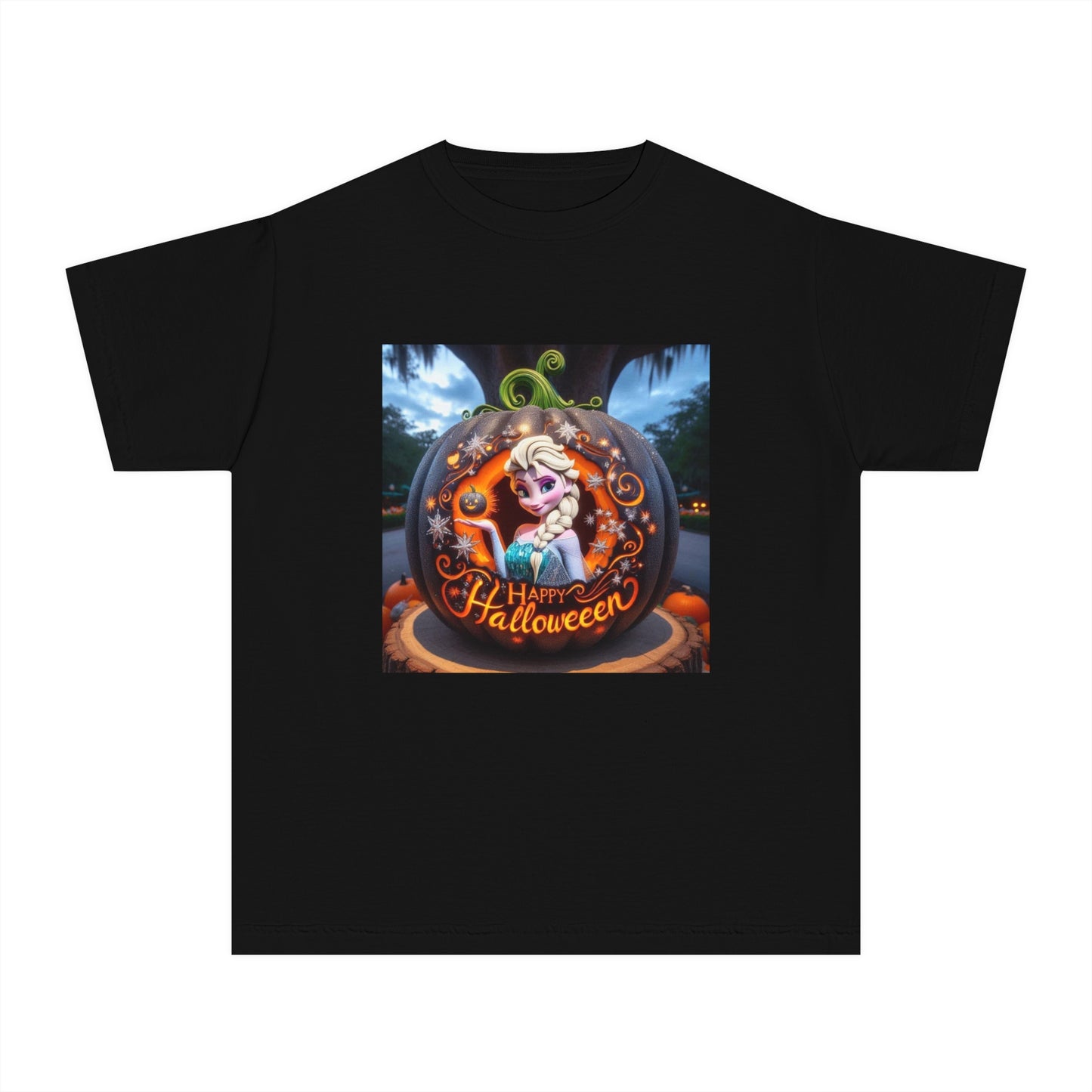 Happy Halloween Elsa tee