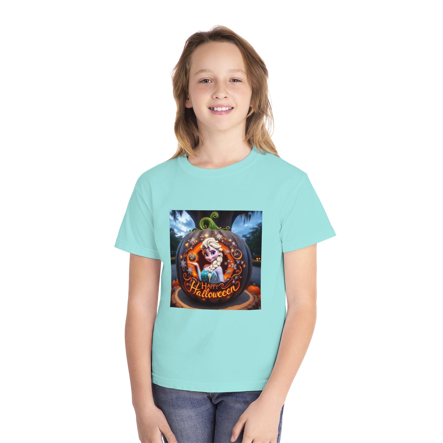 Happy Halloween Elsa tee