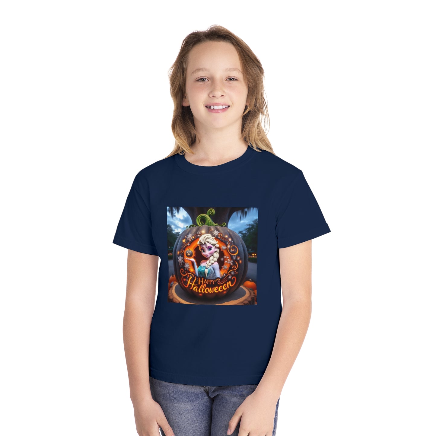 Happy Halloween Elsa tee