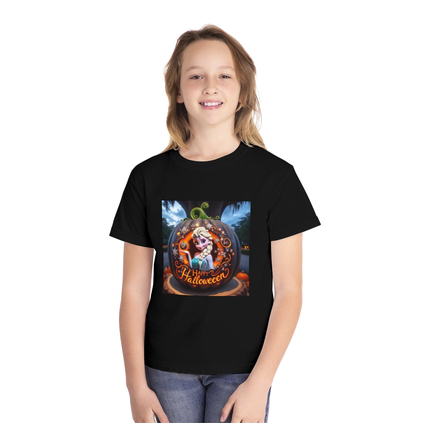 Happy Halloween Elsa tee