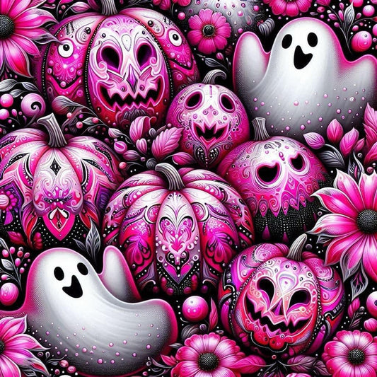 Pink pumpkins