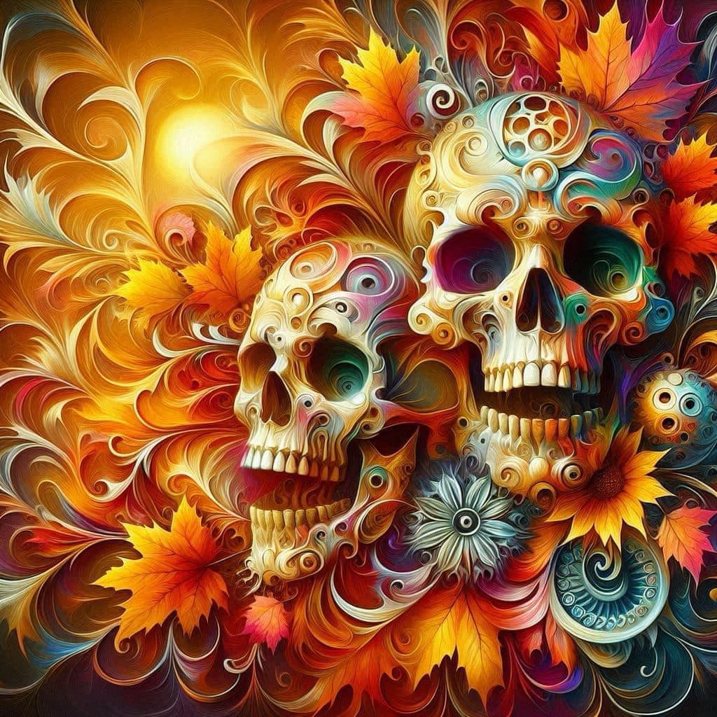 Fall skulls