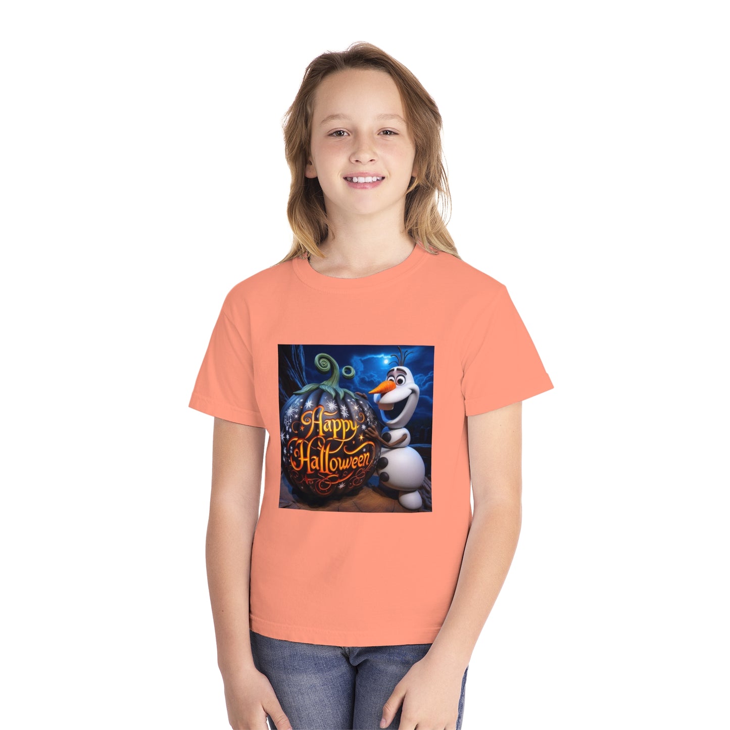 Happy Halloween Olaf tee