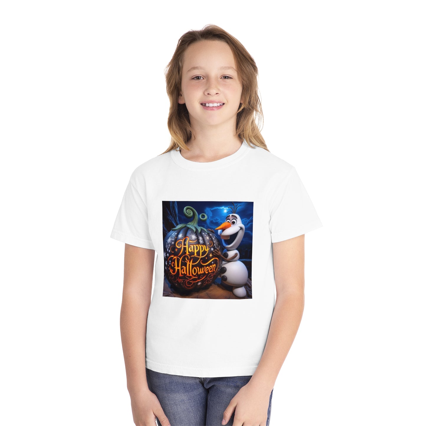 Happy Halloween Olaf tee