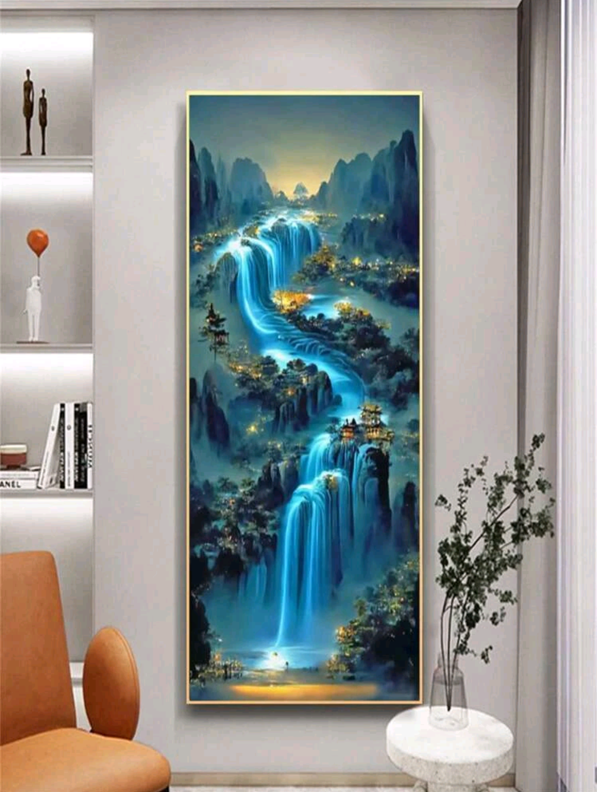 Large Waterfall diamond art